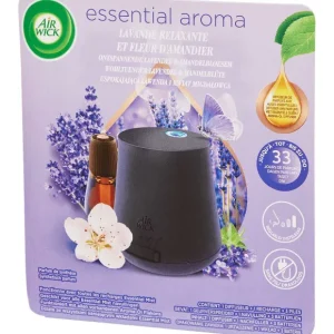 Air Wick Afwas- & Wasmiddelen> Essential Aroma Geurverspreider Ontspannende Lavendel & Amandelbloesem