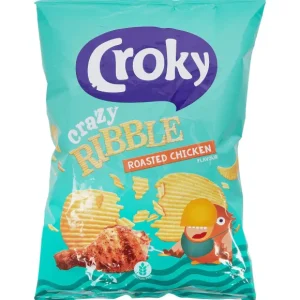 Croky Chips> Crazy Ribble Roasted Chicken