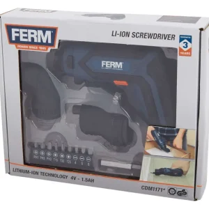 FERM Gereedschap> Accu-Schroevendraaier