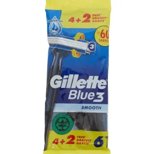 Gillette Ontharen & Scheren> Blue3 Scheermesjes Smooth