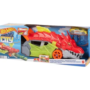 Hot Wheels Speelvoertuigen> City Draak Stuntwagen