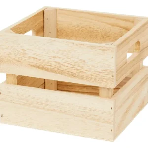 Merk Woonaccessoires>Houten Krat Klein