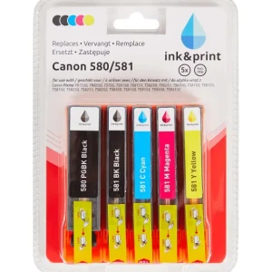 Merk Inktcartridges>Ink & Print Inktcartridges Canon 580/581