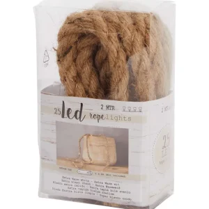 Merk Woonaccessoires>Jute Touw Met Ledverlichting