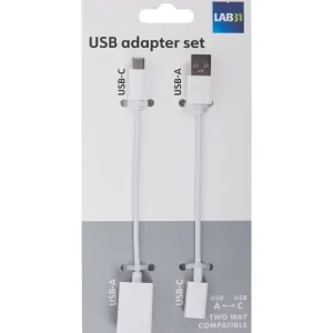 Lab31 Kabels & Splitters> Usb-C-Adapterset