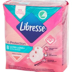 Libresse Lichaamsverzorging> V-Protection Maandverband Ultra Long+