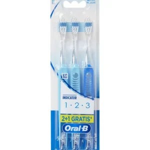 Oral-B Mondverzorging> Tandenborstels Indicator 1-2-3