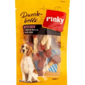 Whiskas Dierenvoeding>Pinky Hondensnack Duck Dumbbells