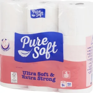 Pure Soft Toilet- & Keukenpapier> Toiletpapier Ultra Soft & Extra Strong