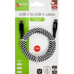 Sologic Kabels & Splitters> Laad- En Datakabel Usb-C Naar Usb-C