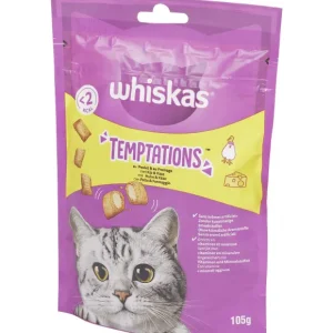 Whiskas Dierenvoeding> Temptations Kattensnoepjes Kip En Kaas